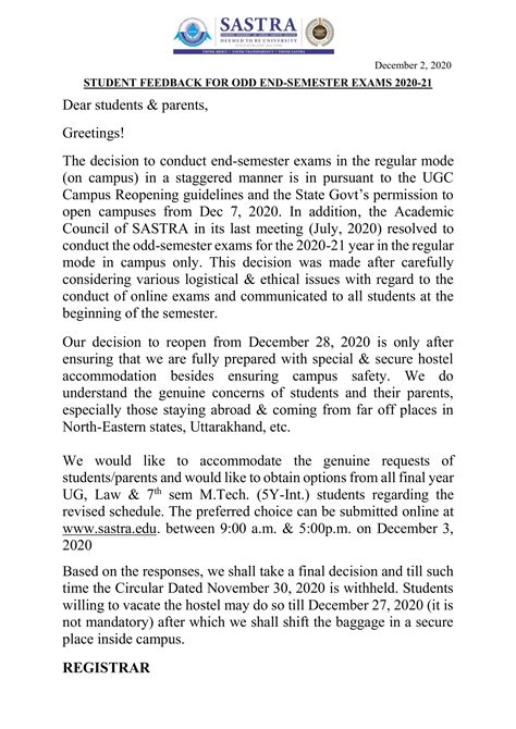 SASTRA DEEMED UNIVERSITY