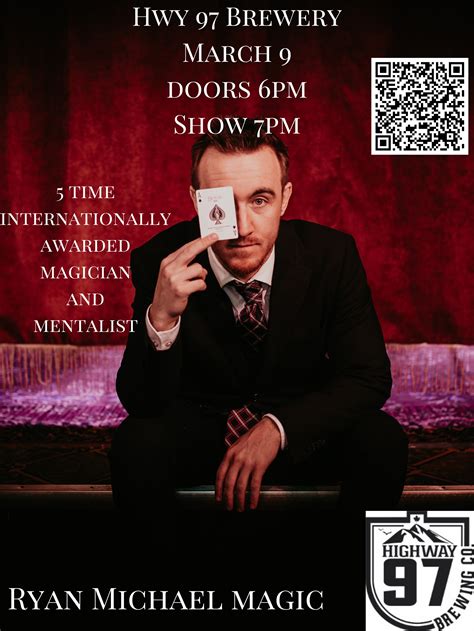 Upcoming Live Shows — Ryan Michael Magic