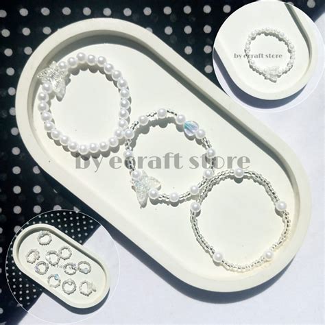 Jual PEARL AND CLEAR RING & BRACELET KOREAN STYLE | CINCIN MANIK GELANG ...
