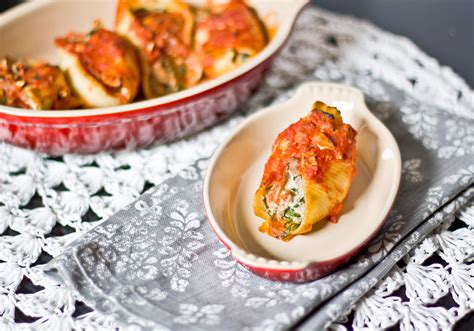 Stuffed Jumbo Pasta Shells | A Zesty Bite
