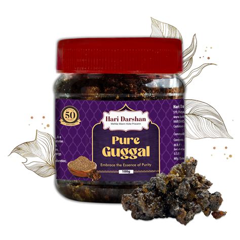 Pure Guggal - 100g - Burn away negativity, embrace divinity | Hari Darshan