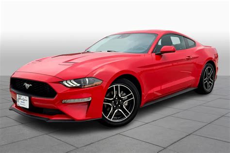 Pre-Owned 2022 Ford Mustang EcoBoost Premium 2dr Car in Houston #N5101579 | Sterling McCall Lexus