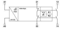 PSR-PS23-1NO-1NC-24VDC-SC - Coupling relay - 2702663 | Phoenix Contact