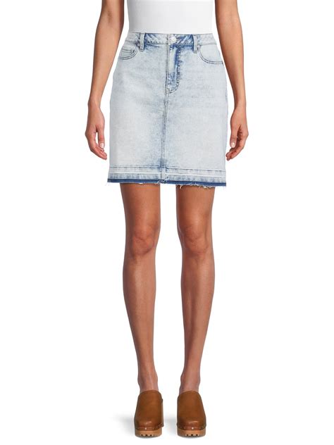 Time and Tru Women's Denim Skirt - Walmart.com