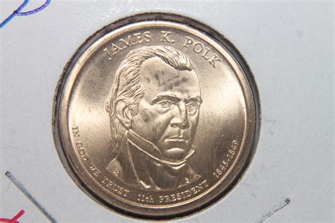 2009-P JAMES KNOX POLK PRESIDENTIAL DOLLAR #8817