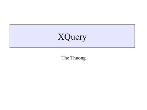 XQuery Example 的图像结果