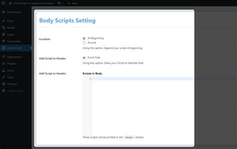 Add Script 的图像结果