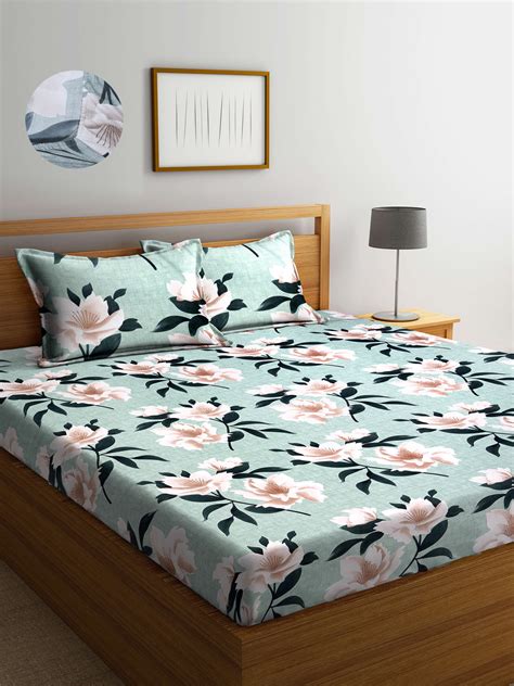 Super Soft Fitted Double Bedsheet King Size by ARRABI – ARRABI.IN