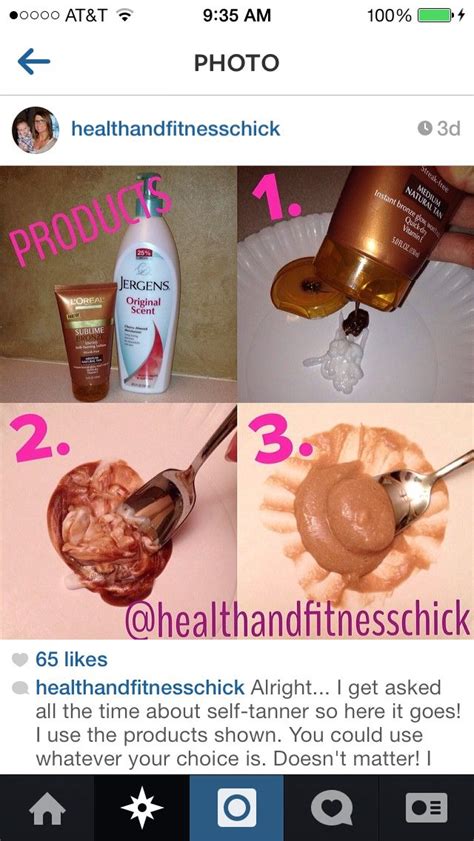 Image result for Self Tanner Tutorial