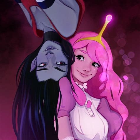 Downloaden Prinzessinbubblegum Mit Marceline Wallpaper | Wallpapers.com