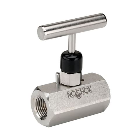 Noshok Needle valve, 3/8" NPT FxF, Carbo 503-FFC | Zoro