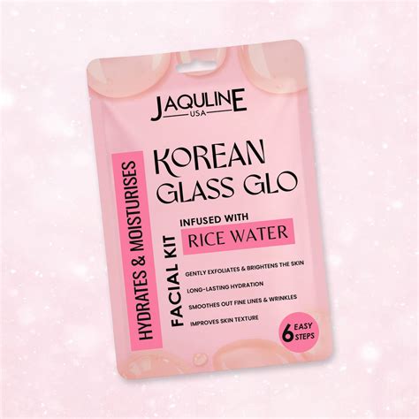 Jaquline USA Korean Glass GLO Facial Kit â€“ Glass Skin Glow & Improve ...