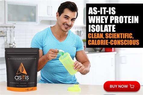 The Best Benefits of Unflavoured Whey Protein — AS-IT-IS Nutrition