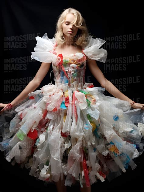 A dress made of plastic bags - Impossible Images - Unique stock images ...