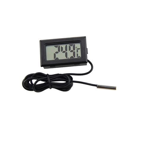 XCLUMA MINI DIGITAL LCD TEMPERATURE SENSOR FRIDGE FREEZER TEMPERATURE ...