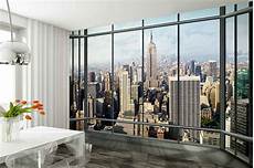 New York Wall Mural Uk by New York City View Wall Mural Wallpaper Shop New York Wall Mural Uk