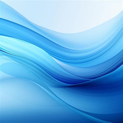Photo of blue waves backgroundblue waves background for design ai ...