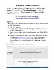 Minitab Basic Tutorial 的图像结果