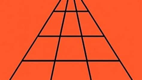 Brain Teaser: Can you spot the total number of triangles? Only 1 in 10 ...