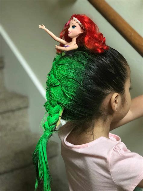 Little Mermaid Hair 的图像结果