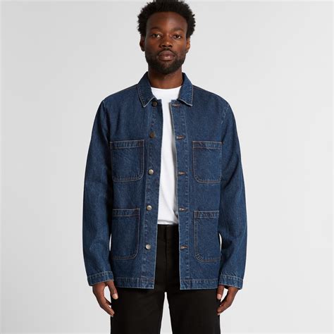Mens Denim Chore Jacket - 5581 - The Brand Makers