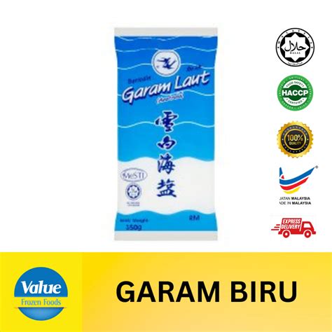 Double Swallow Australia Sea Salt Iodised 350g Garam Laut Beriodin Cap Burung Layang | Shopee ...