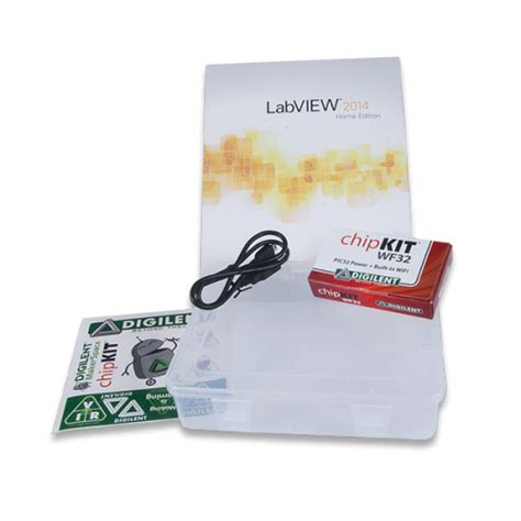 LabVIEW Physical Computing Kit with chipKIT WF32 at MG Super Labs India