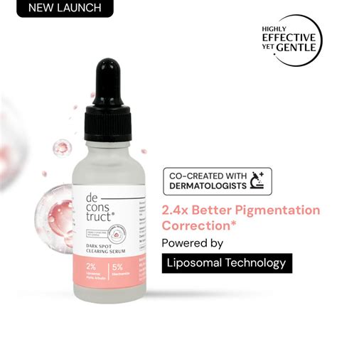 Buy Deconstruct 5% Niacinamide Face Serum with Alpha Arbutin, For Acne ...