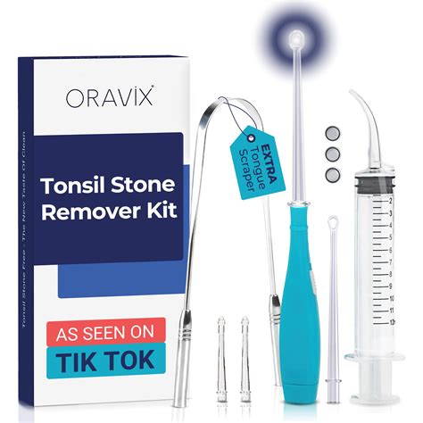 Buy ORAVIX Tonsil Stone Remover - Tonsil Stone Removal Kit - Tonsillolith Remover Tool - Tonsil ...