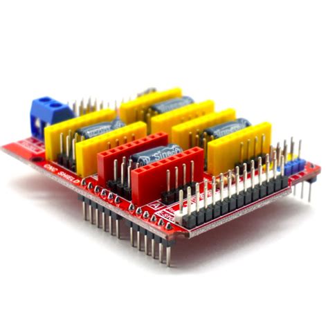 CNC Shield V3 For 3D Printers & Engraving Machine - ThinkRobotics ...