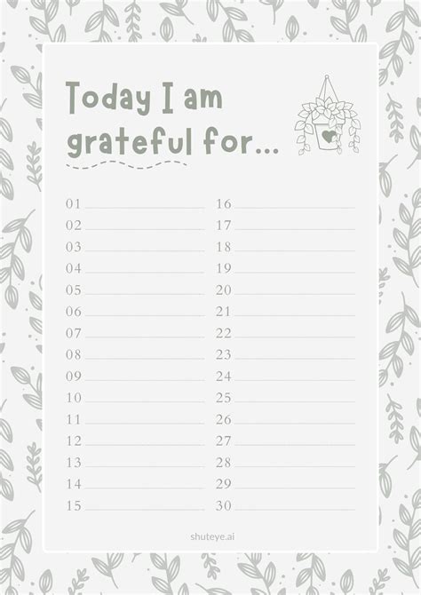 19 fantastic gratitude journal prompts and template for 2022 – Artofit