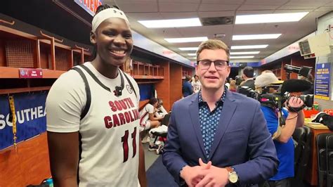 1-on-1 with Gamecocks Center Madina Okot after SEC Tournament ...