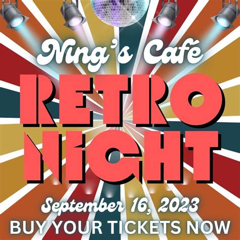RETRO NIGHT , Ning’s Café and Restaurant, Tagaytay, 16 September to 17 ...