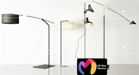 Floor Lamps - 3D Models - 0026 - 3DMAXTER