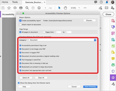Image result for Adobe Accessibility Setup Assistant