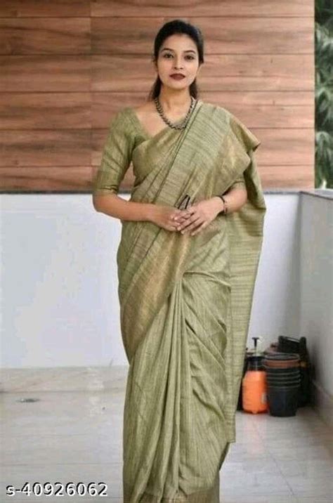 Ready To Wear Premium Bapta Silk Zari Border Handloom Saree
