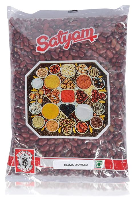 Satyam Pulses - Rajma Sharmili, 500g Pack : Amazon.in: Grocery ...
