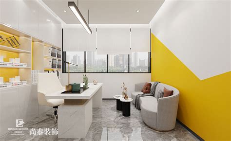 二百平方米办公室装修设计效果展示_锦弦办公空间设计公司