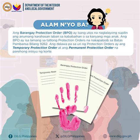 Alamin kung ano ang Barangay Protection Order - Pinoy Peryodiko