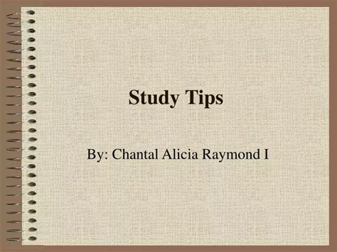 Image result for Study Tips PowerPoint