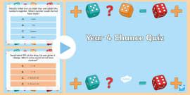 Probability PowerPoint Quiz - KS2 Maths Resources - Twinkl