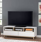 Image result for White Mid Century Modern TV Stand