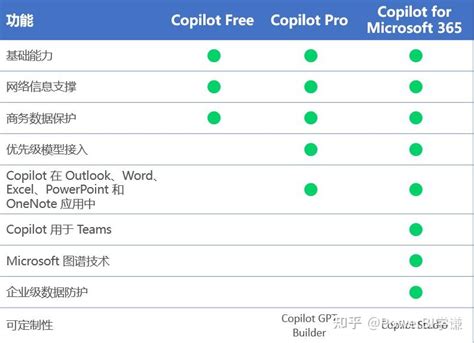 Co-Pilot Comparison Chart 的图像结果