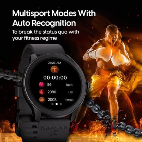 Buy Online Fastrack Reflex Invoke Smartwatch Pink: BT Calling, Advanced ...