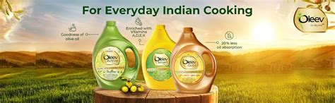 Oleev Active, with Goodness of Olive Oil Can, 5L Can : Amazon.in ...