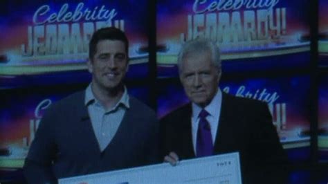 "An amazing organization:" Aaron Rodgers Jeopardy win means $50K for ...