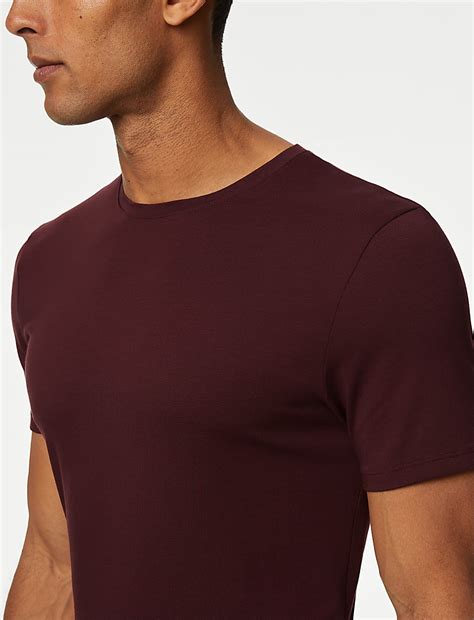 Buy Supima® Cotton BlendT-Shirt Vest at Marks & Spencer