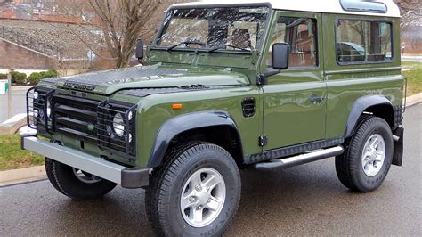 1990 Land Rover Defender 90 presented as Lot W268 at Indianapolis, IN ...