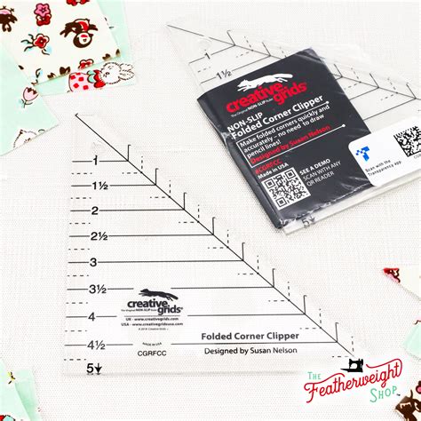 Image result for Folded Corner Clipper Ruler Tutorial