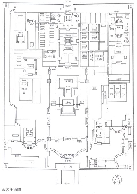 凡尔赛宫平面图高清手绘